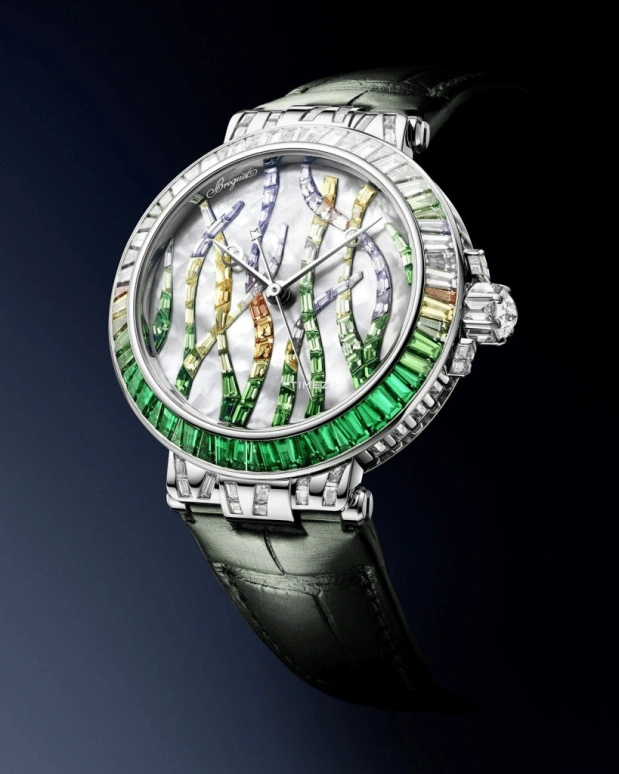 Breguet,Marine 35.80mm,35.80mm,White Gold,White,Multi-Color,Automatic,38hours,In-house Caliber,9509BB,9509BB/5E/984/ED0E