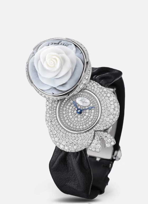 Breguet,High Jewellery 31.50mm,31.50mm,White Gold,Automatic,38hours,In-house Caliber,GJ24BB8548,GJ24BB8548/DDC3