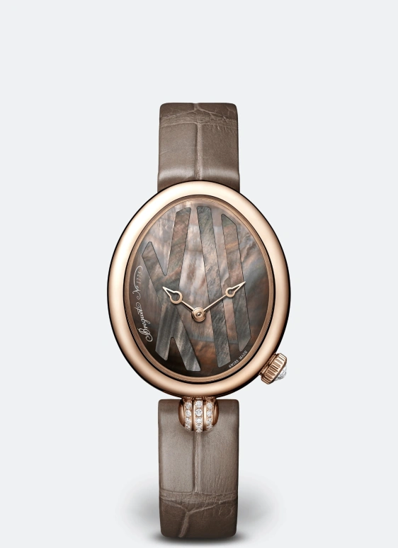 Breguet,Reine de Naples 32.70x27.30mm,32.70x27.30mm,Rose Gold,Automatic,38hours,In-house Caliber,9808BR,9808BR/5T/922/0D00