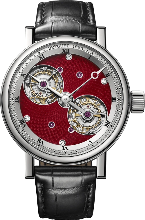 Breguet,Classique Complications 44mm,44mm,Platinum,Red,Handwound,50hours,In-house Caliber,5347PT,5347PT/2P/9ZU
