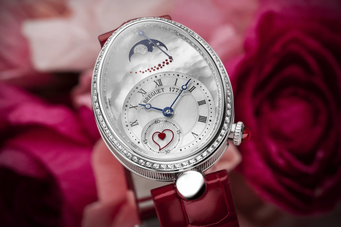 Breguet,Reine de Naples 28.50mm,28.50mm,White Gold,White,Automatic,Moonphase,Power Reserve Indicator,8905BB,8905BB/52/964 D00D