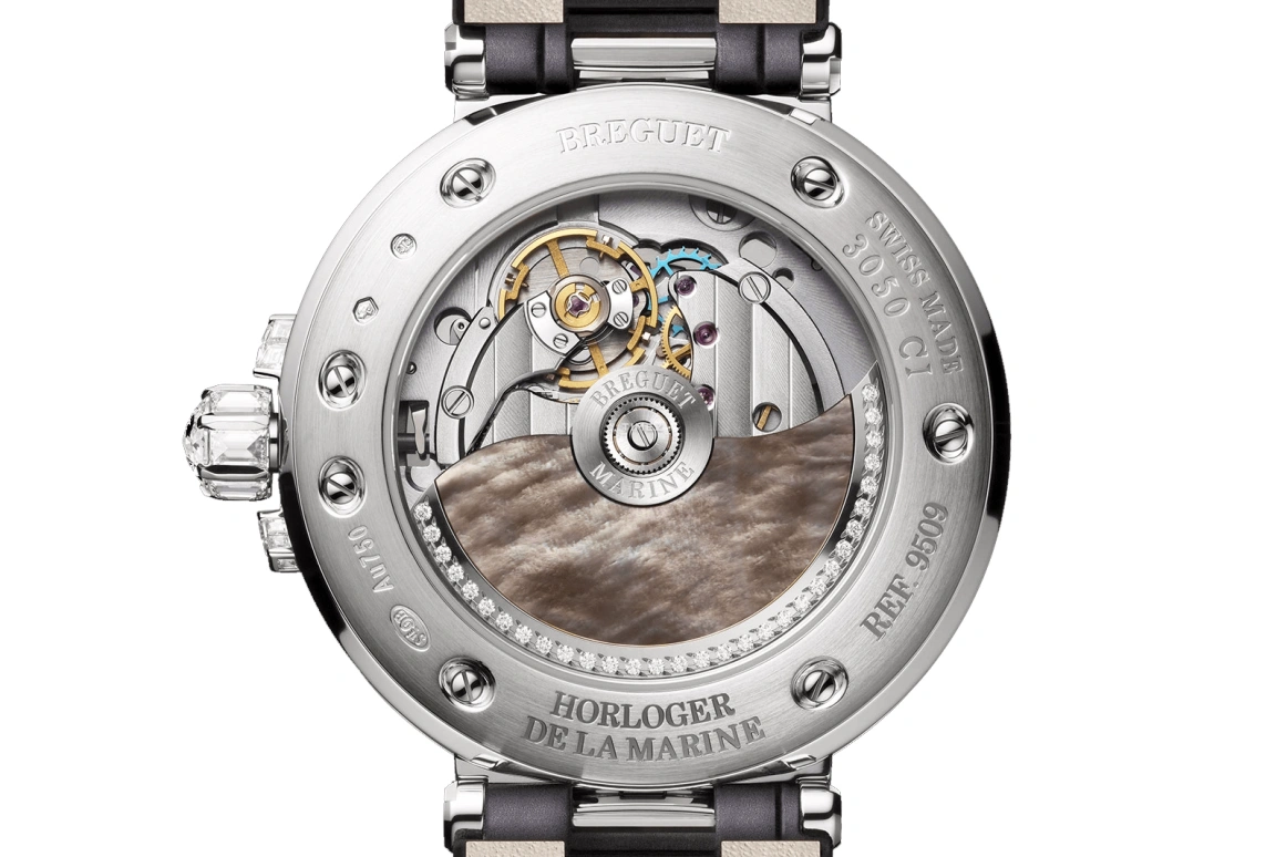 Breguet,Marine 35.80mm,35.80mm,White Gold,White,Multi-Color,Automatic,38hours,In-house Caliber,9509BB,9509BB/5R/984/RD0R