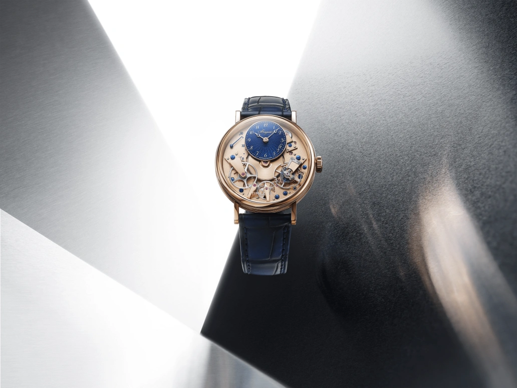 Breguet,Tradition 38mm,38mm,Breguet gold,Blue,Gold,Automatic,Retrograde,50hours,7035BH,7035BH/H2/9V6