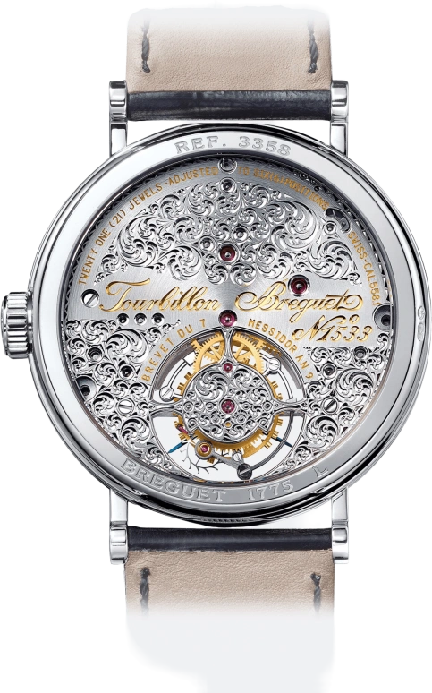 Breguet,Classique Complications 39mm,39mm,White Gold,Silver,Handwound,In-house Caliber,Sapphire,Crystal Glass,3358BB,3358BB/52/986/DD00
