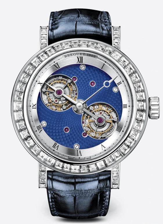 Breguet,Classique Complications 50mm,50mm,Platinum,Blue,Handwound,50hours,In-house Caliber,5349PT,5349PT/2Y/9YV/DD0D