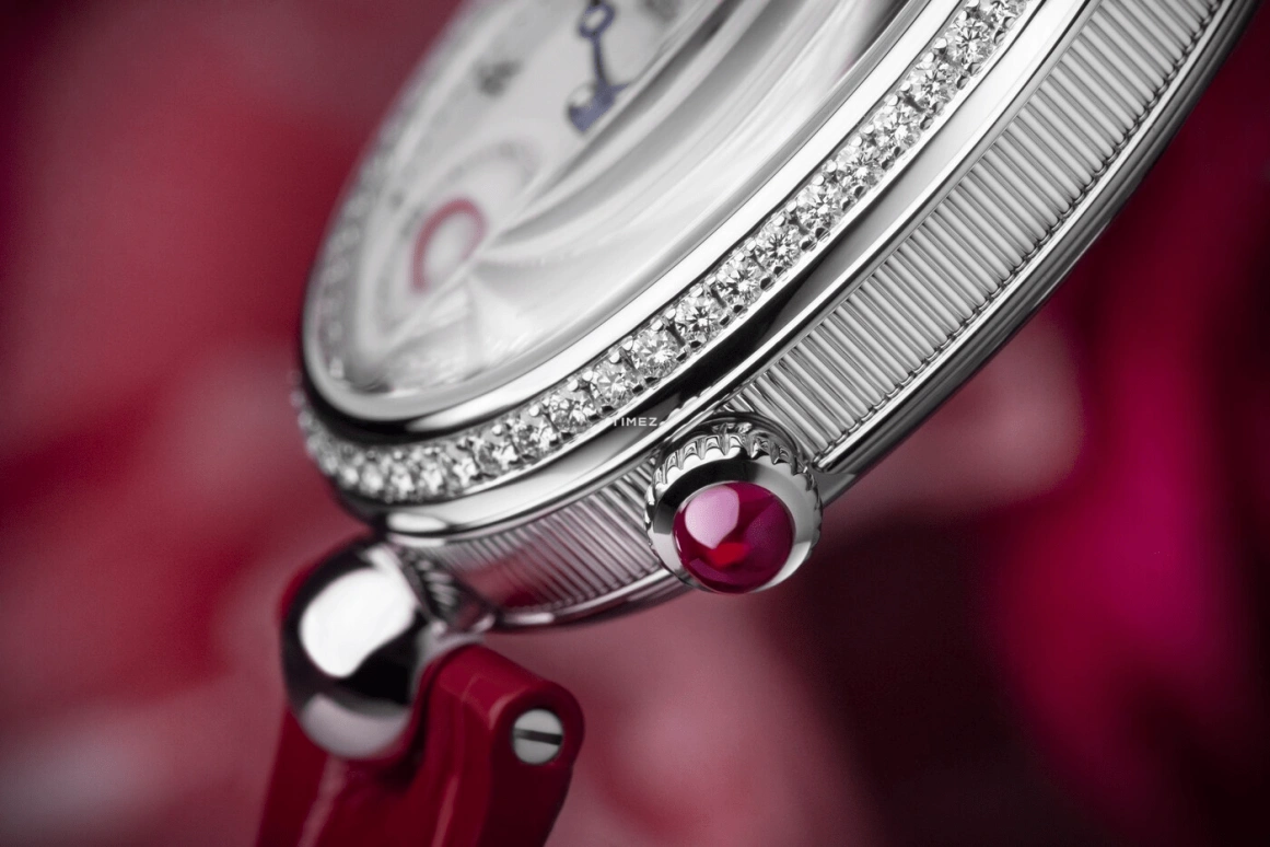 Breguet,Reine de Naples 28.50mm,28.50mm,White Gold,White,Automatic,Moonphase,Power Reserve Indicator,8905BB,8905BB/52/964 D00D