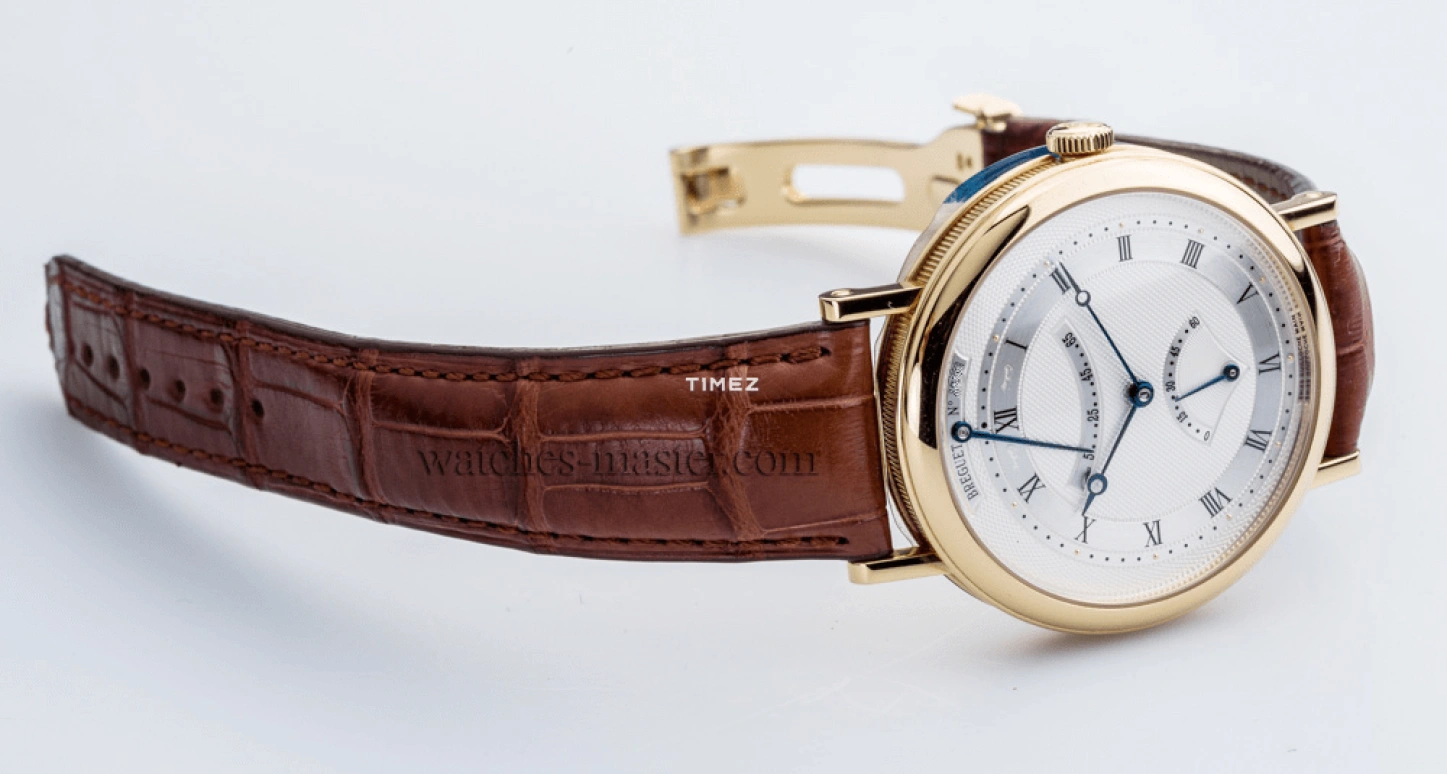 Breguet,Classique 39mm,39mm,Yellow Gold,Silver,Automatic,Power Reserve Indicator,Retrograde,5207BA,5207BA/12/9V6
