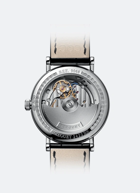Breguet,Classique 33.50mm,33.50mm,White Gold,Silver,Automatic,Day,38hours,9068BB,9068BB/12/976/DD00