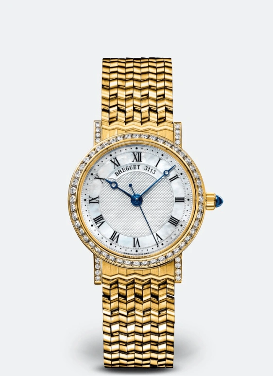 Breguet,Classique 30mm,30mm,Yellow Gold,Silver White,Automatic,45hours,In-house Caliber,8068BA,8068BA/52/AC0/DD00