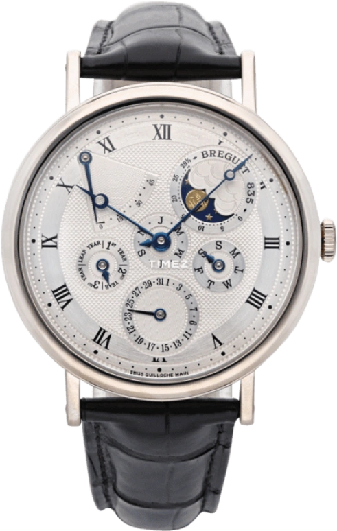 Breguet,Classique 43mm,43mm,White Gold,Silver White,Automatic,45hours,In-house Caliber,5327PT,5327PT/1E/9V6