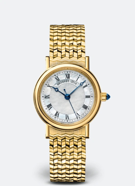 Breguet,Classique 30mm,30mm,Yellow Gold,Silver White,Automatic,45hours,In-house Caliber,8067BA,8067BA/52/AC0