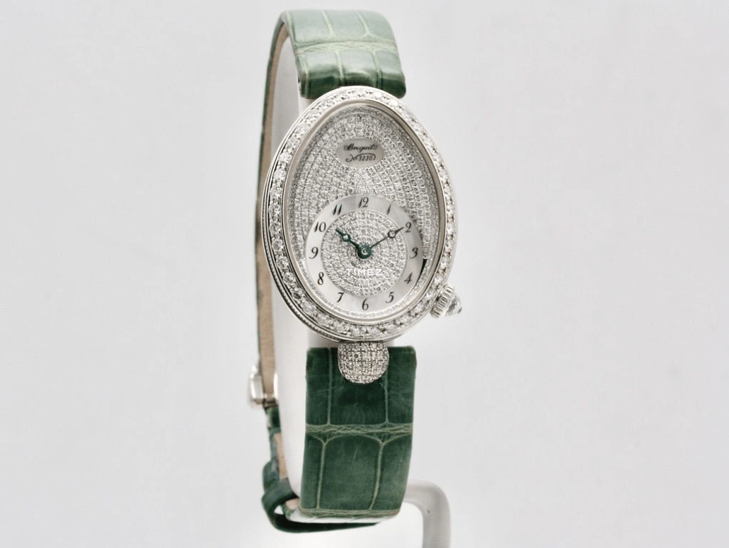 Breguet,Reine de Naples 33mm,33mm,White Gold,Silver,Automatic,38hours,In-house Caliber,8928BB,8928BB/8D/844/DD0D