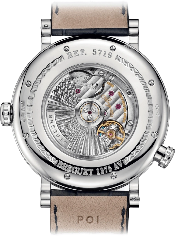 Breguet,Classique 46mm,46mm,Platinum,Blue,Automatic,Day,World Time,Day / Night Indication,5719PT,5719PT/EU/9ZV/DD0D