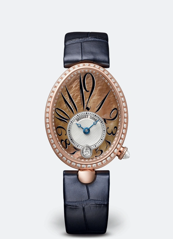 Breguet,Reine de Naples 36.50x28.45mm,36.50x28.45mm,Rose Gold,Automatic,45hours,In-house Caliber,8918BR,8918BR/5T/964/D00D3L