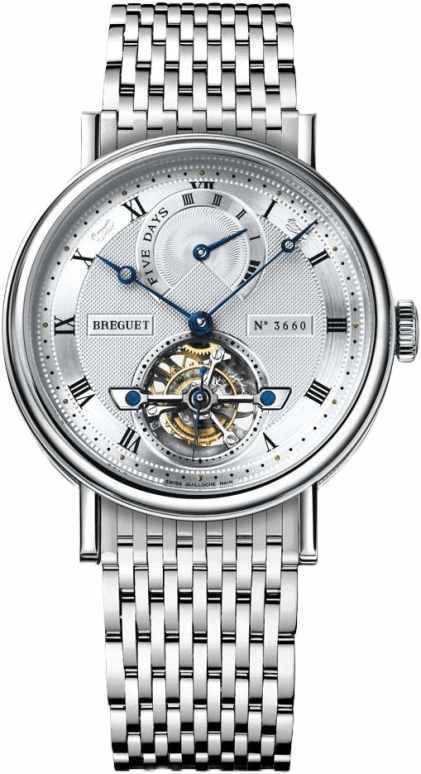 Breguet,Classique Complications 39mm,39mm,Platinum,Silver,Automatic,Power Reserve Indicator,Tourbillon,5317PT,5317PT/12/PV0