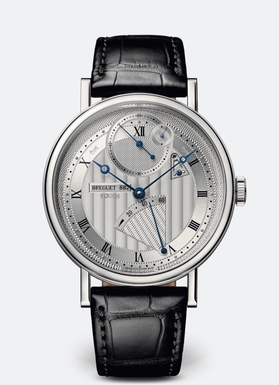 Breguet,Classique 41mm,41mm,White Gold,Silver,Handwound,Power Reserve Indicator,60hours,7727BB,7727BB/12/9WU