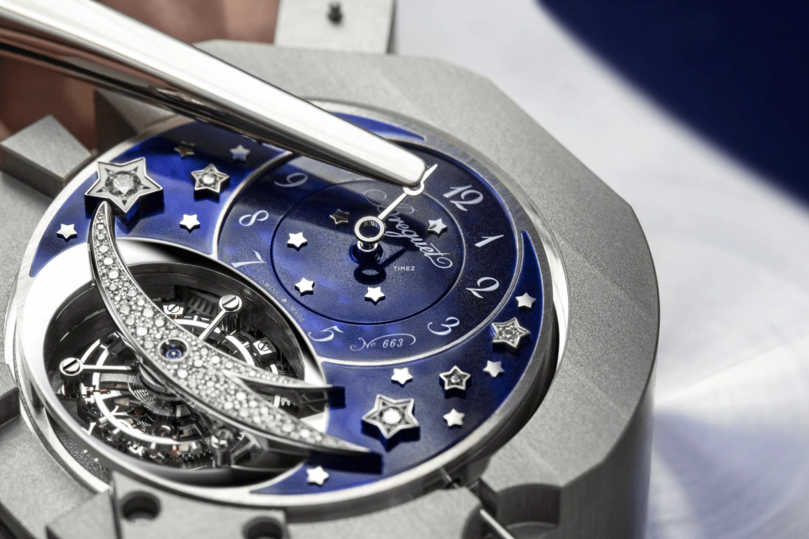 Breguet,Classique 35mm,35mm,White Gold,Blue,Handwound,Tourbillon,80hours,3358BB,3358BB/VD/986 D0