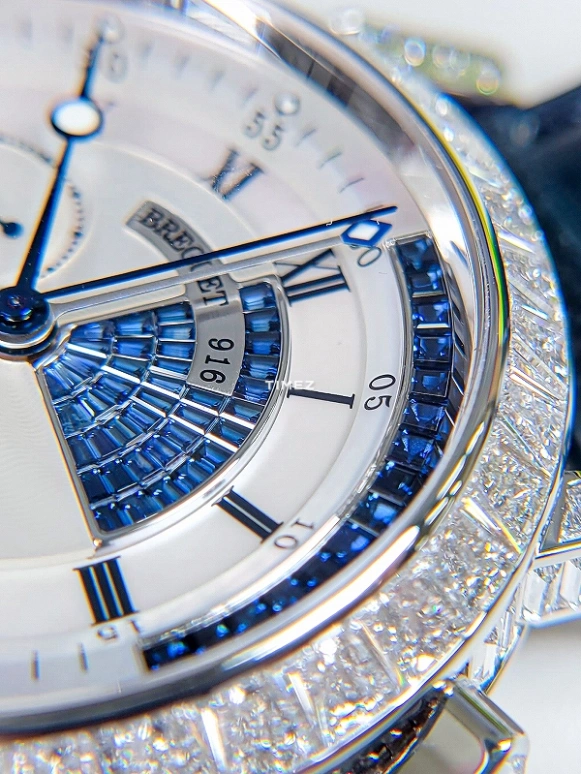 Breguet,Marine 42mm,42mm,White Gold,Silver White,Automatic,48hours,In-house Caliber,5829BB,5829BB/8S/9ZU/DD0D