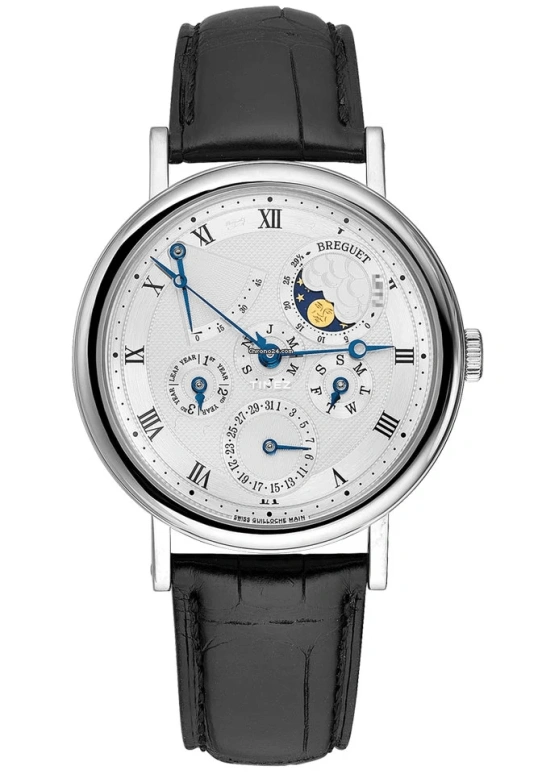 Breguet,Classique 43mm,43mm,White Gold,Silver White,Automatic,45hours,In-house Caliber,5327PT,5327PT/1E/9V6