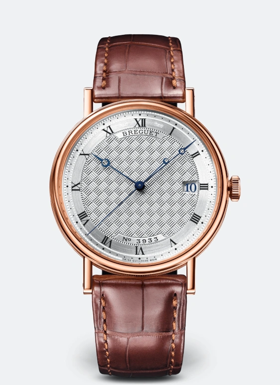 Breguet,Classique 38mm,38mm,Rose Gold,Silver,Automatic,Day,55hours,5177BR,5177BR/12/9V6