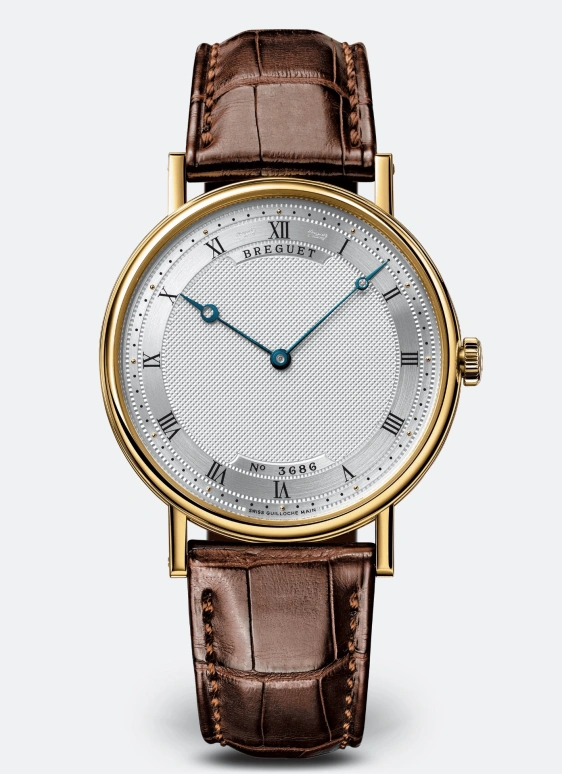 Breguet,Classique 38mm,38mm,Yellow Gold,Silver,Automatic,45hours,In-house Caliber,5157BA,5157BA/11/9V6