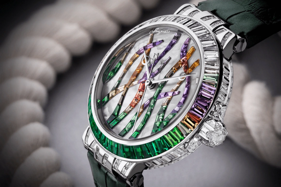 Breguet,Marine 35.80mm,35.80mm,White Gold,White,Multi-Color,Automatic,38hours,In-house Caliber,9509BB,9509BB/5E/984/ED0E