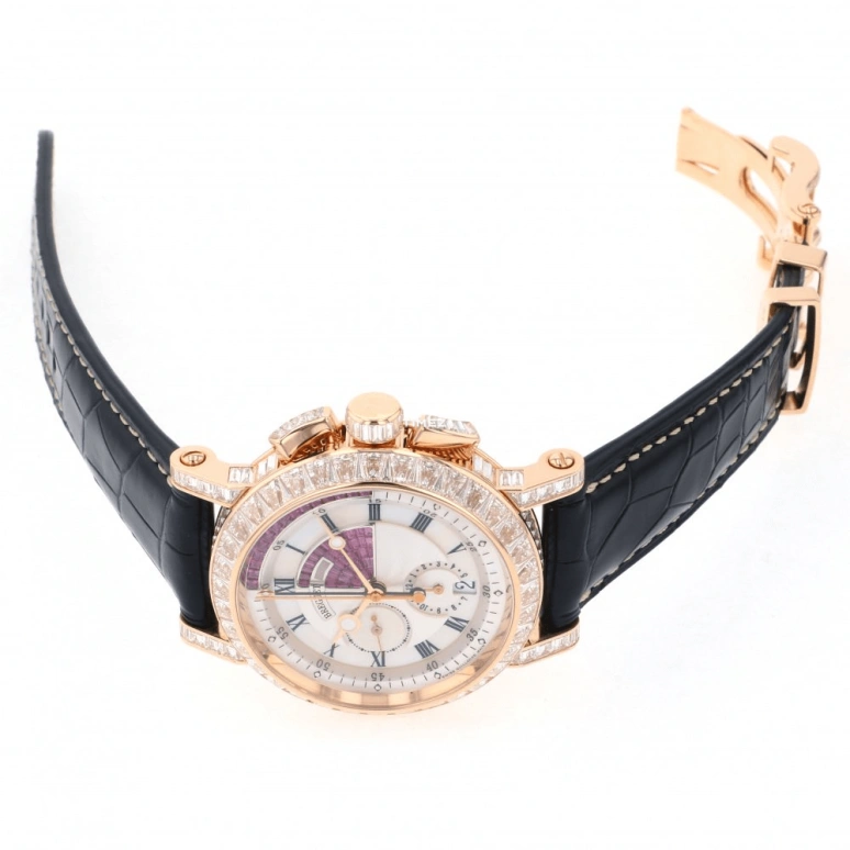 Breguet,Marine 42mm,42mm,Rose Gold,Silver White,Automatic,48hours,In-house Caliber,5829BR,5829BR/8R/9ZU/DD0D
