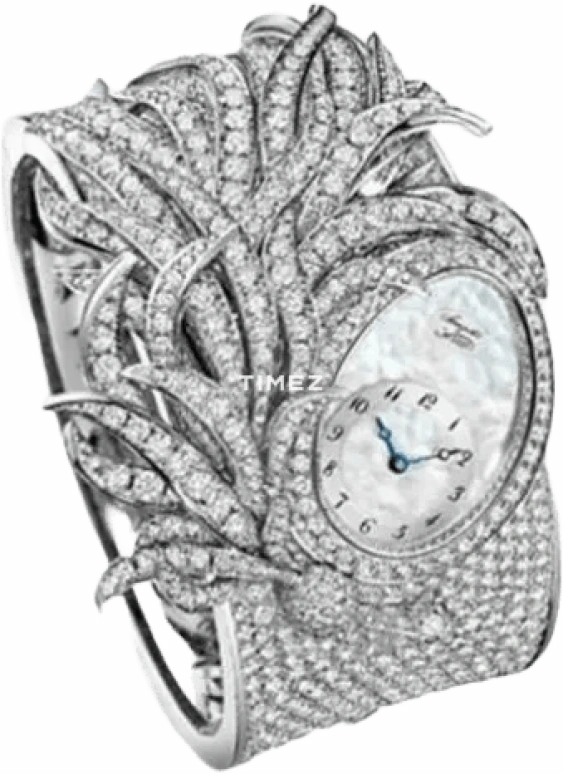 Breguet,High Jewellery 34x27.40mm,34x27.40mm,White Gold,Silver White,Automatic,38hours,In-house Caliber,GJE15BB20,GJE15BB20.8924D01