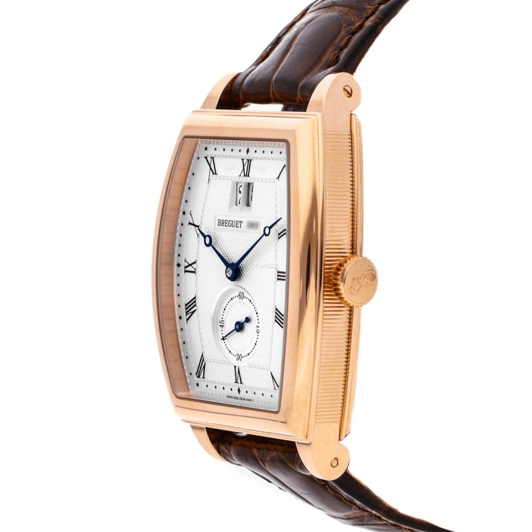 Breguet,Héritage 39x33mm,39x33mm,Rose Gold,Silver White,Automatic,Day,In-house Caliber,5480BR,5480BR/12/996