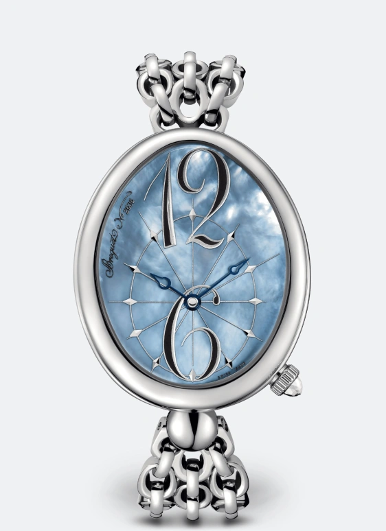 Breguet,Reine de Naples 43x34.95mm,43x34.95mm,Stainless Steel,Automatic,38hours,In-house Caliber,8967ST,8967ST/V8/J50