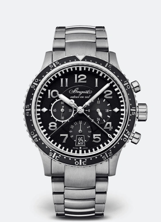 Breguet,Type XX - XXI - XXII 42mm,42mm,Titanium Gold,Black,Automatic,45hours,In-house Caliber,3810TI,3810TI/H2/TZ9
