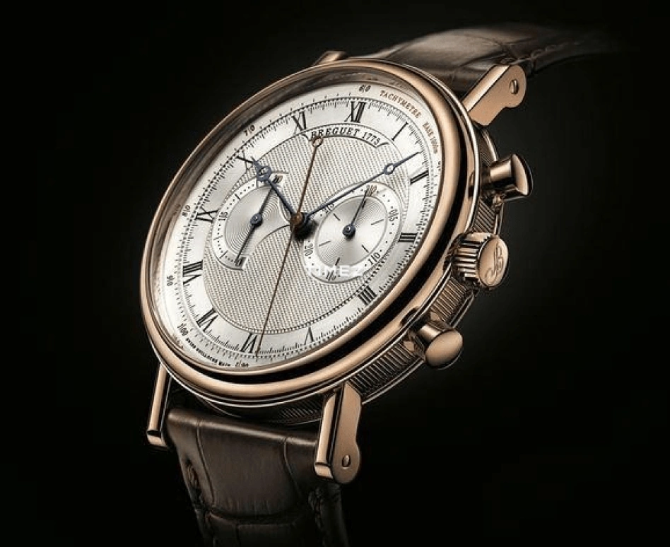 Breguet,Classique 42.50mm,42.50mm,Rose Gold,Silver White,White,Handwound,Chronograph,48hours,5287BR,5287BR/12/9ZV