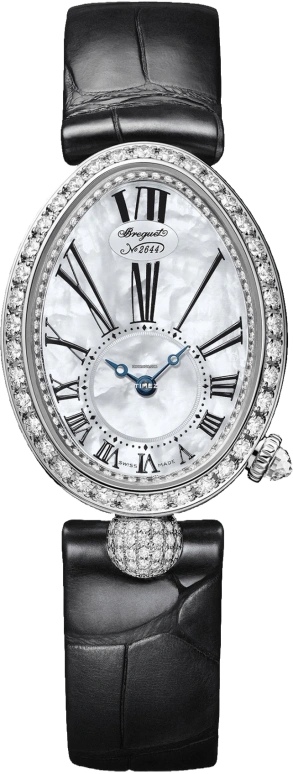 Breguet,Reine de Naples 33x24.95mm,33x24.95mm,White Gold,Silver White,Automatic,38hours,In-house Caliber,8928BB,8928BB/51/844/DD0D