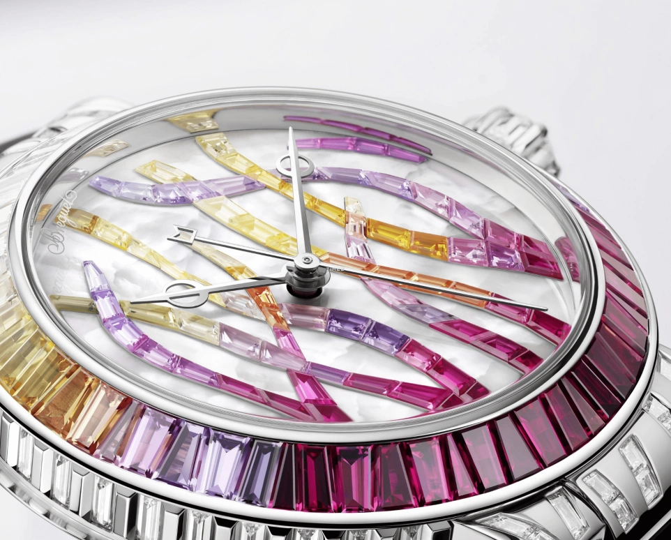 Breguet,Marine 35.80mm,35.80mm,White Gold,White,Multi-Color,Automatic,38hours,In-house Caliber,9509BB,9509BB/5R/984/RD0R
