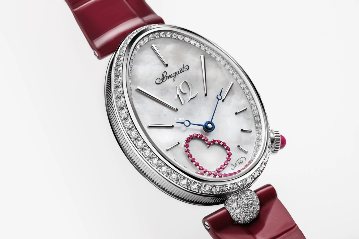 Breguet,Reine de Naples 28.50mm,28.50mm,White Gold,Silver,Automatic,45hours,In-house Caliber,9915BB,9915BB/58/964 D0