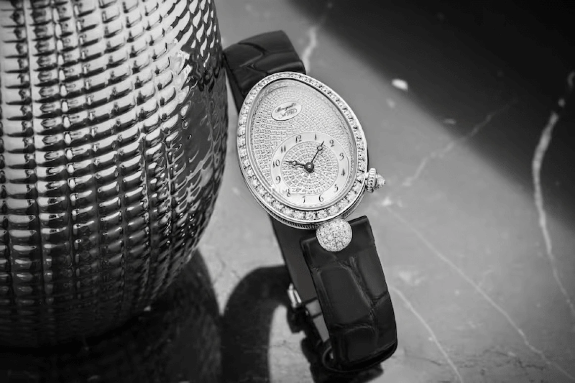 Breguet,Reine de Naples 25mm,25mm,White Gold,Silver,Automatic,38hours,In-house Caliber,8928BB,8928BB/8D/944 DD0D