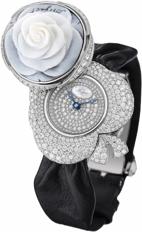 Breguet,High Jewellery 31.50mm,31.50mm,White Gold,Automatic,38hours,In-house Caliber,GJ24BB8548,GJ24BB8548/DDC3