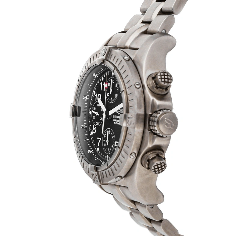 Breitling,Avenger 44mm,44mm,Titanium,Black,Automatic,Chronograph,Day,E1336009,E1336009-B555