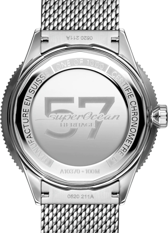 Breitling,Superocean Heritage 42mm,42mm,Stainless Steel,Blue,Automatic,42hours,In-house Caliber,A103702A1C1A1