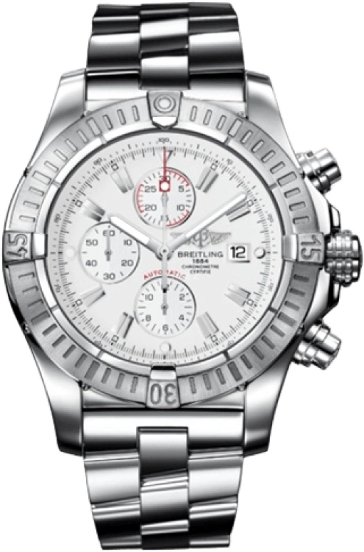 Breitling,Avenger 48.40mm,48.40mm,Stainless Steel,White,Automatic,Chronograph,Date,Compass,A1337011,A1337011/A660/135A