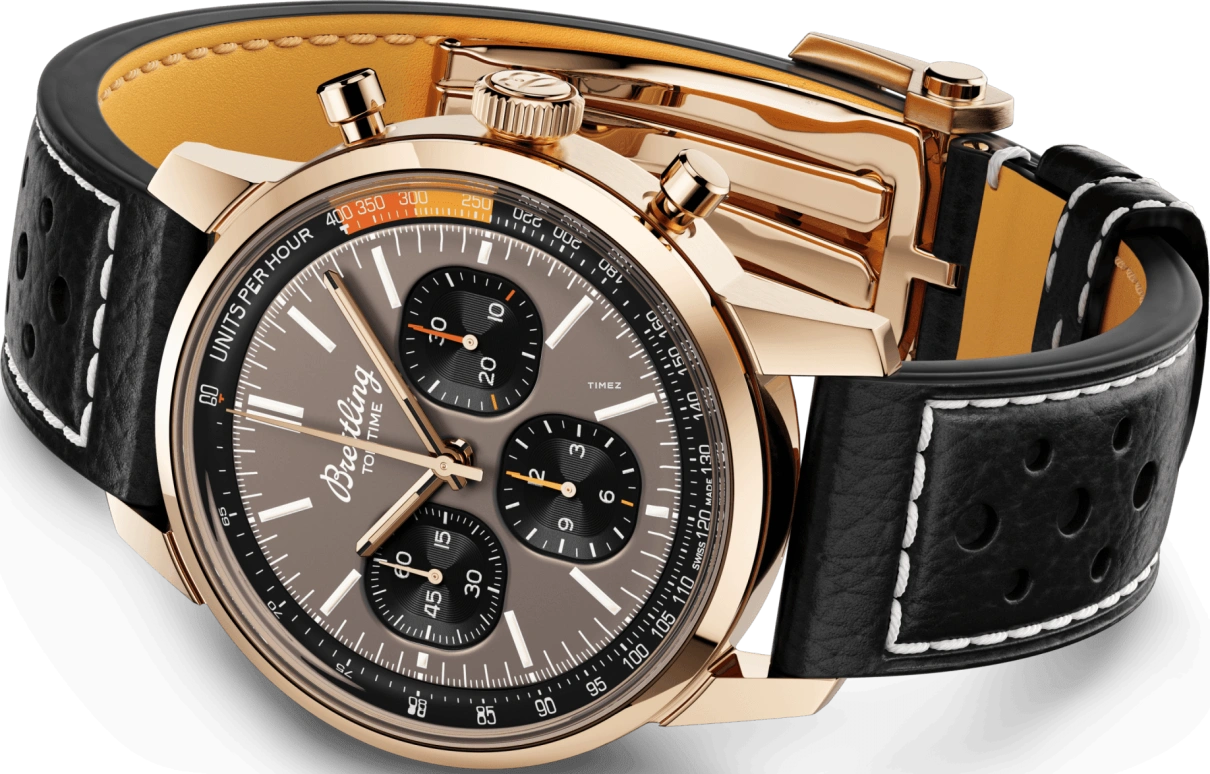 Breitling,Top Time 41mm,41mm,Red Gold,Brown,Coffee,Automatic,Chronograph,Sapphire,Crystal Glass,RB01761A1Q1X1