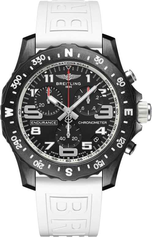 Breitling,Endurance Pro 44mm,44mm,Titaplast,Black,Quartz,Chronograph,Day,X82310A71B1S1