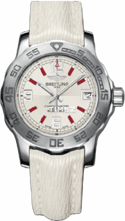Breitling,Superocean 33mm,33mm,Stainless Steel,White,Quartz,26280hours,In-house Caliber,A7438711,A7438711.G761.235X.A14BA.1