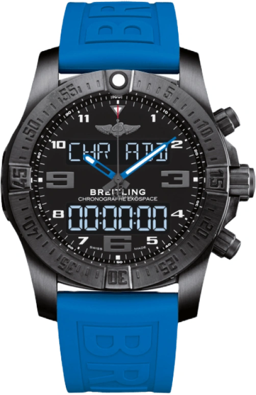 Breitling,Exospace 46mm,46mm,Titanium,Black,Quartz,Countdown,Chronograph,Perpetual Calendar,Month,In-house Caliber,Sapphire,Crystal Glass,VB5510H21B1S1