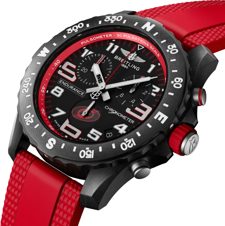 Breitling,Endurance Pro 44mm,44mm,Titaplast,Black,Quartz,Chronograph,Day,X823101M1B1S1