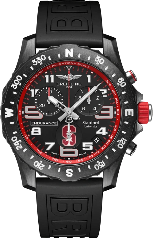 Breitling,Endurance Pro 44mm,44mm,Titaplast,Black,Quartz,Chronograph,Day,X823109C1B1S1