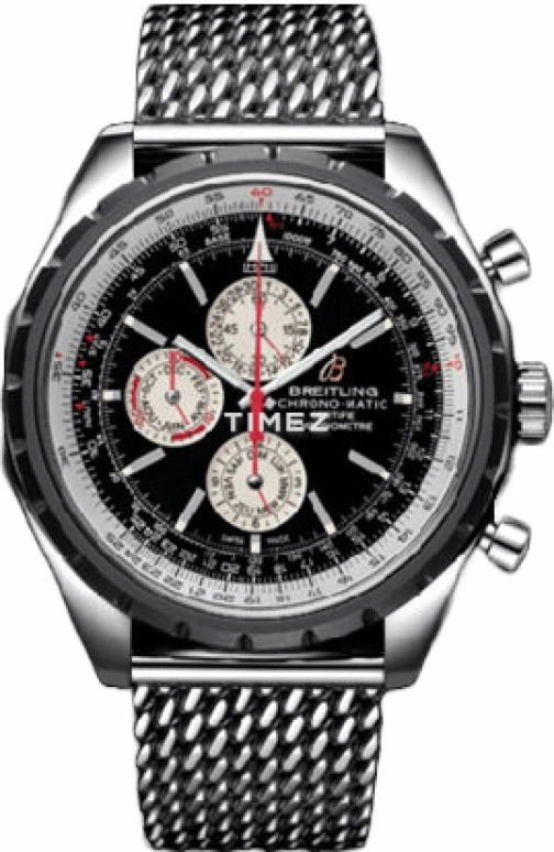Breitling,Chrono-Matic 49mm,49mm,Stainless Steel,Black,Automatic,96hours,In-house Caliber,A1936002,A1936002.B963.146A