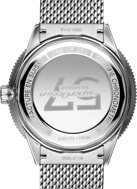 Breitling,Superocean Heritage 42mm,42mm,Stainless Steel,Black,Automatic,42hours,In-house Caliber,A10370121B1A1