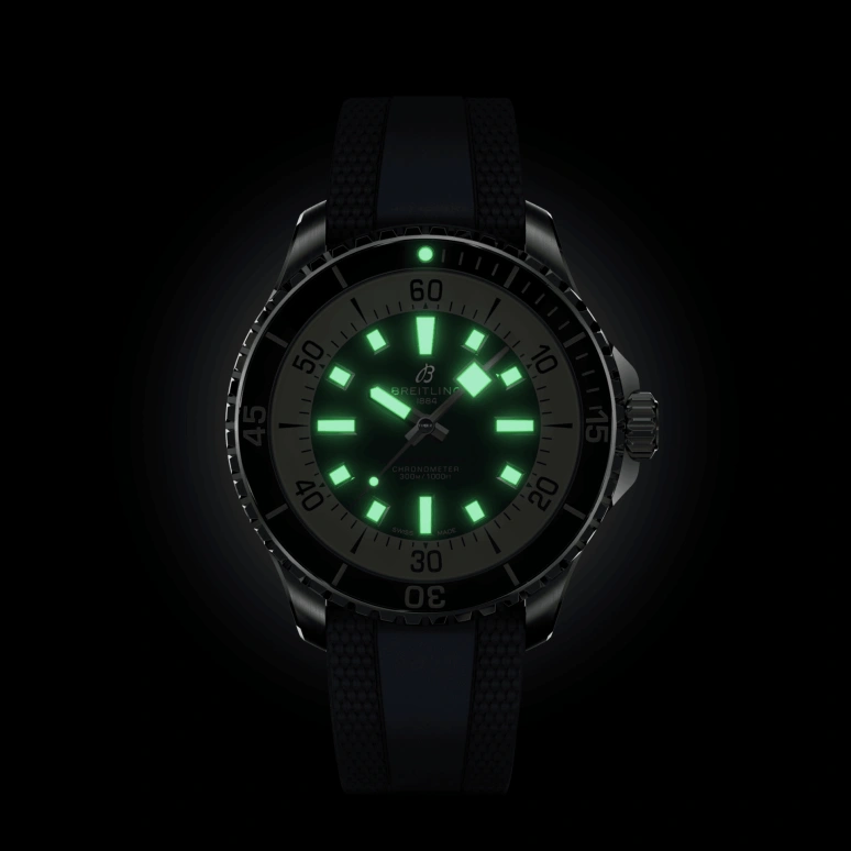 Breitling,Superocean 44mm,44mm,Stainless Steel,Blue,Automatic,40hours,In-house Caliber,A17376211C1S1