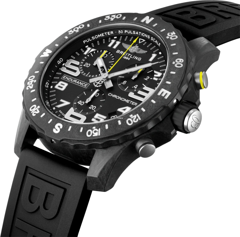 Breitling,Endurance Pro 44mm,44mm,Titaplast,Black,Quartz,Chronograph,Day,X82310E51B1S1